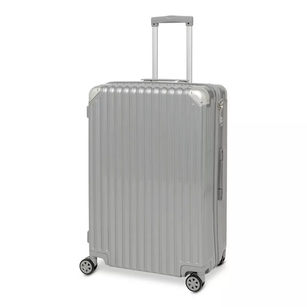 Manor - Hartschalenkoffer,, 75 cm, Hartschalenkoffer,, 75 CM, Silber