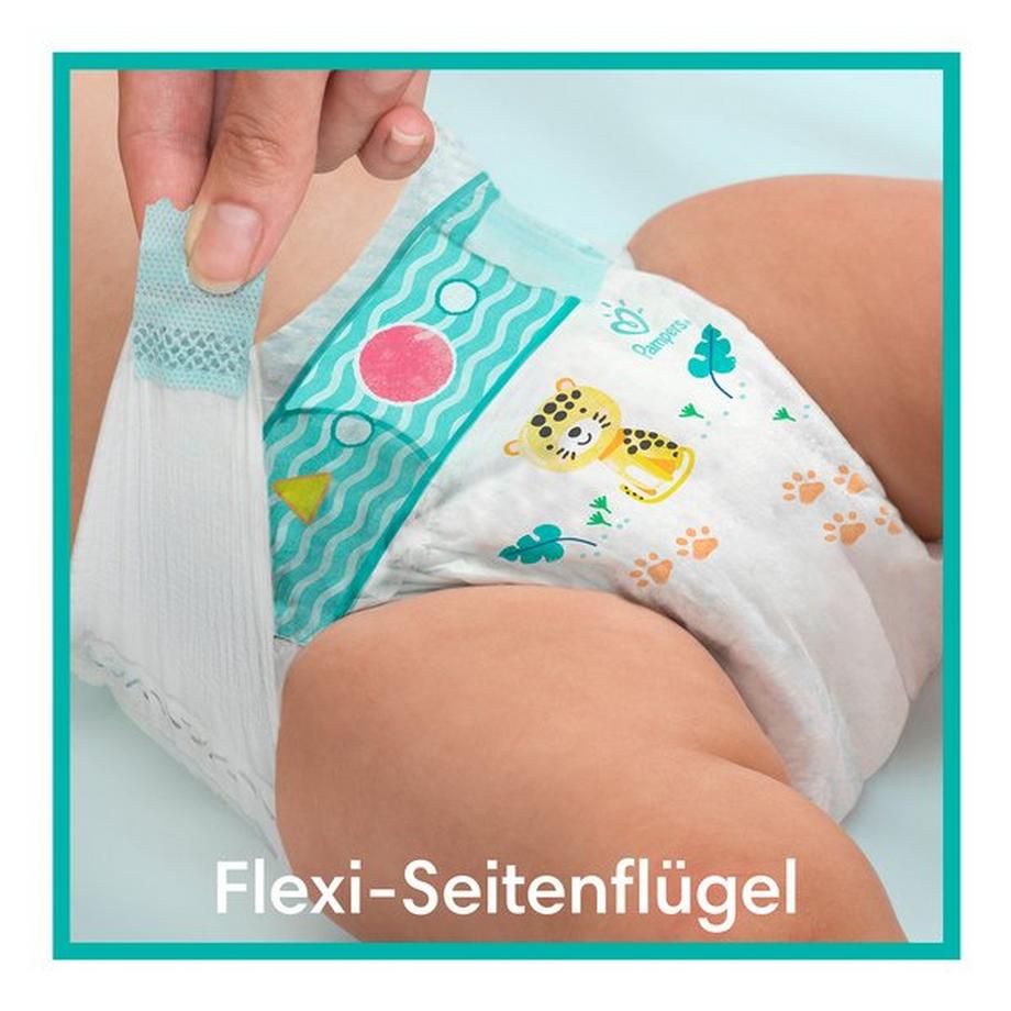 Pampers Baby Dry Gr.6 Extra Large 13-18kg Monatsbox Baby-Dry Grösse 6, 13kg-18kg, Monatsbox, 124 Pcs. 
