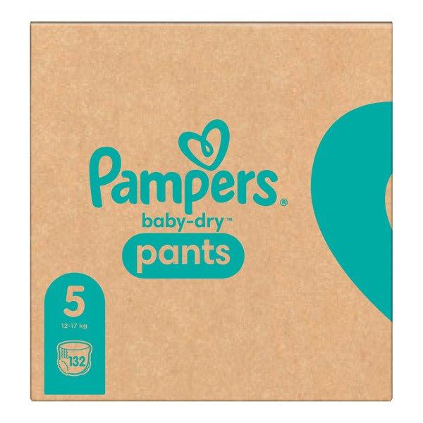 Pampers Baby Dry Pants Gr.5 Junior 12-17kg Monatsbox Baby-Dry Pants Grösse 5, Monatsbox, 12kg-17kg, 132 Pcs. 