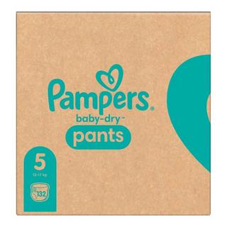 Pampers Baby Dry Pants Gr.5 Junior 12-17kg Monatsbox Baby-Dry Pants Grösse 5, Monatsbox, 12kg-17kg, 132 Pcs. 