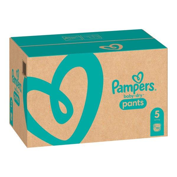Pampers Baby Dry Pants Gr.5 Junior 12-17kg Monatsbox Baby-Dry Pants Grösse 5, Monatsbox, 12kg-17kg, 132 Pcs. 