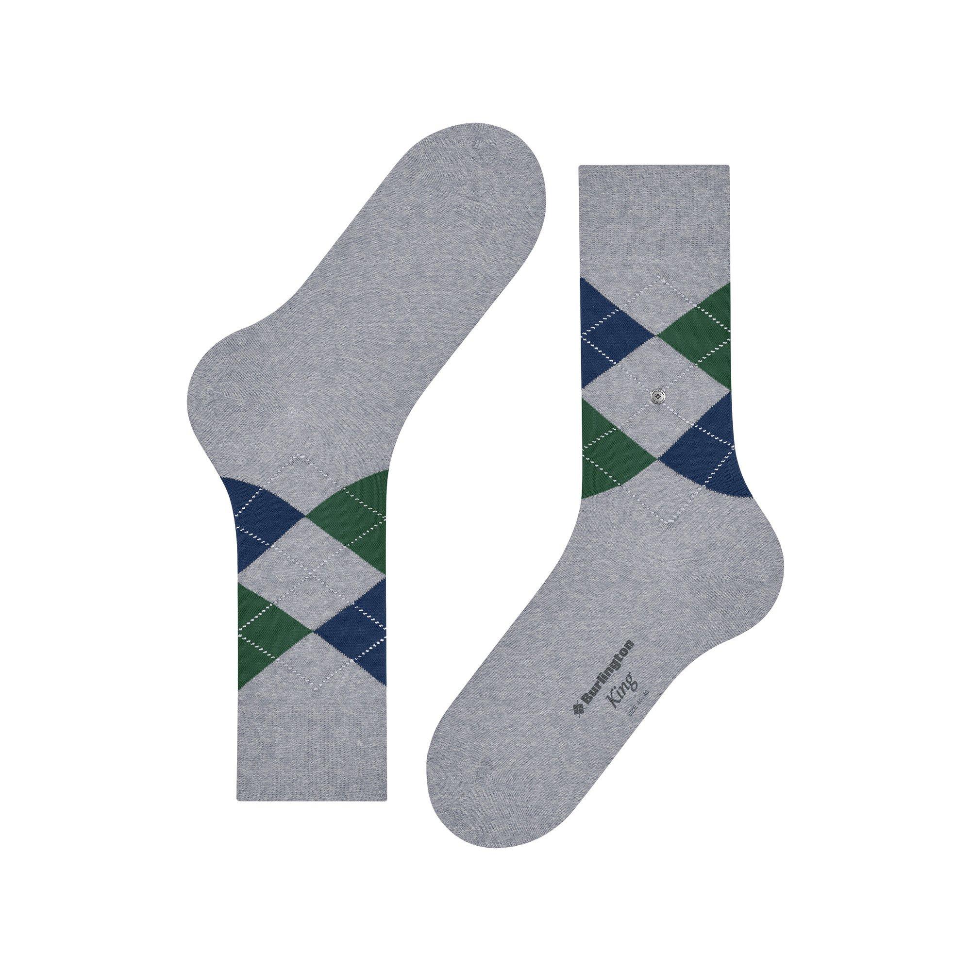 Burlington King SO Argyle Chaussettes Hauteur Mollet  