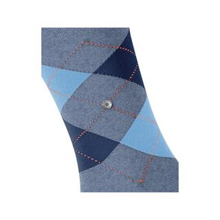 Burlington King SO Argyle Wadenlange Socken  