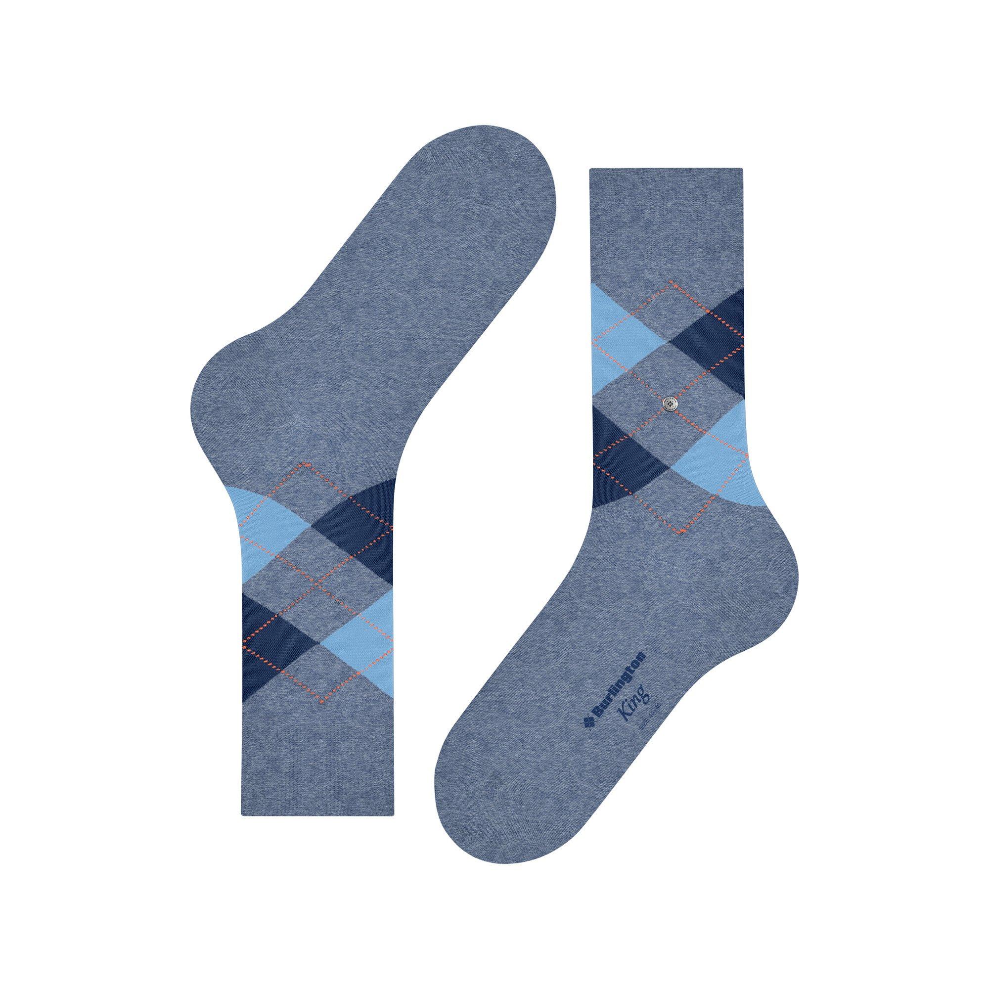 Burlington King SO Argyle Chaussettes Hauteur Mollet  