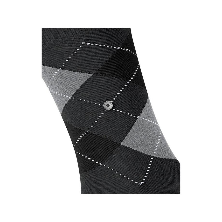 Burlington King SO Argyle Wadenlange Socken  