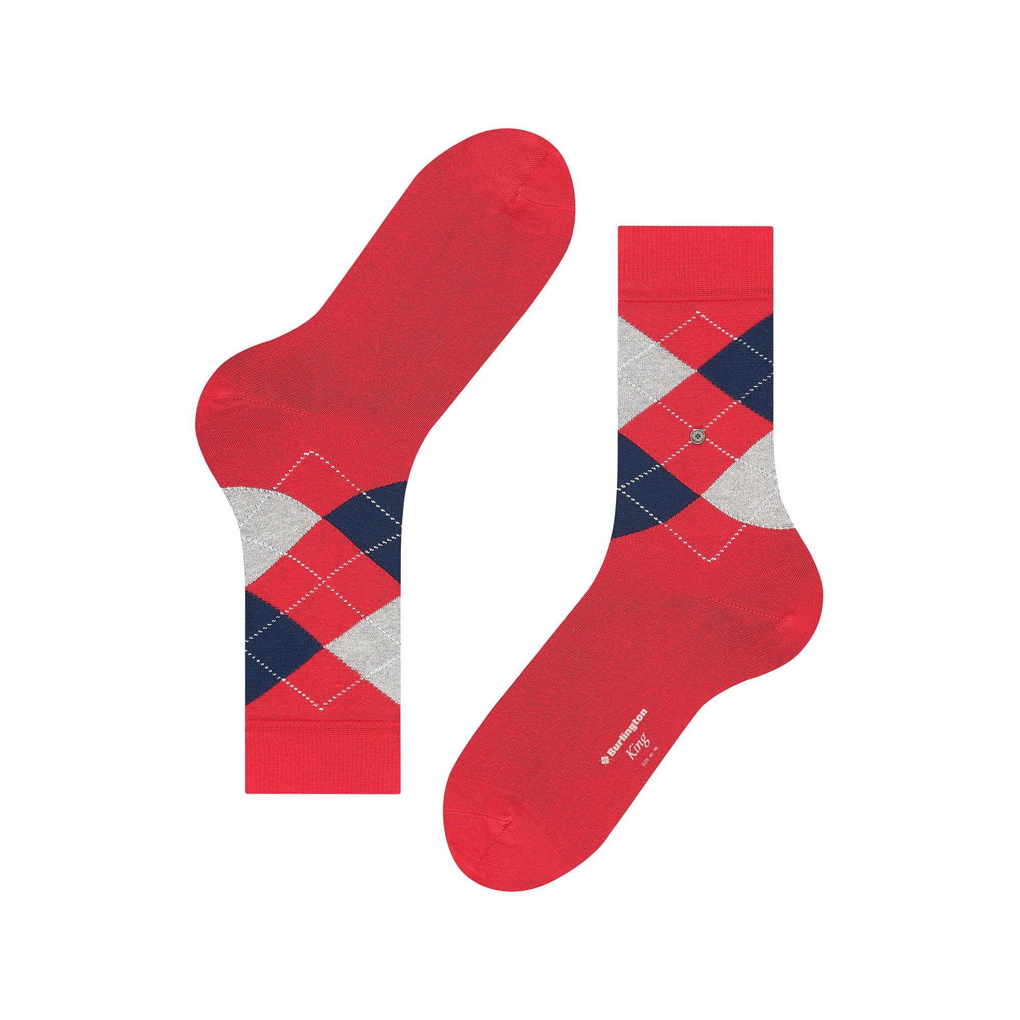 Burlington King SO Argyle Chaussettes Hauteur Mollet  