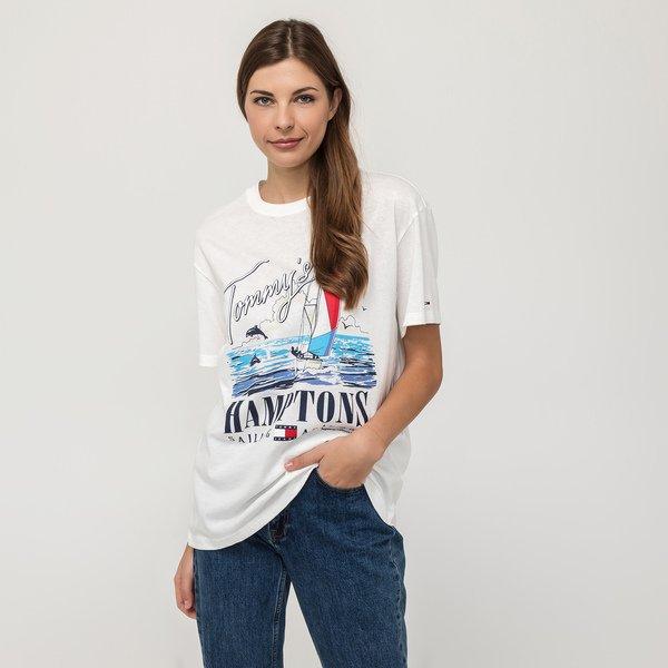 Image of T-shirt, Langarm Damen Weiss S