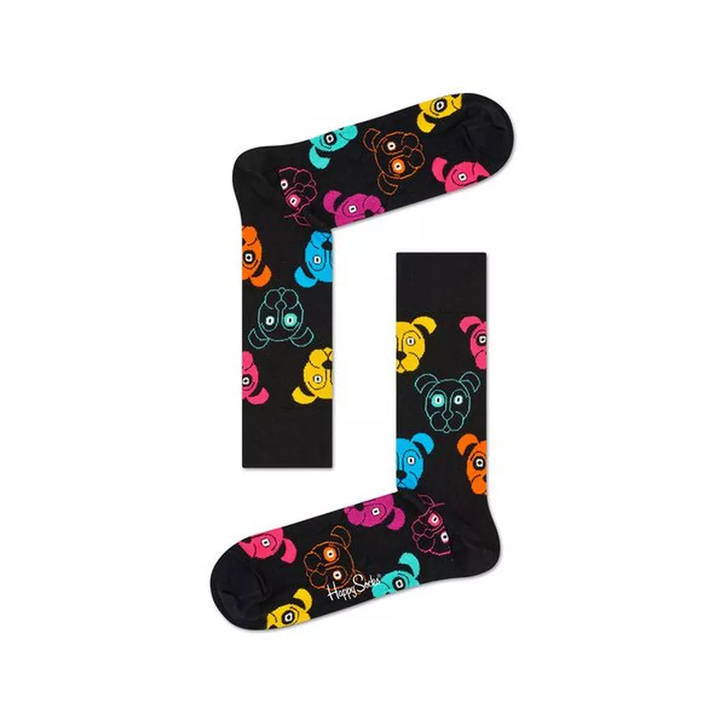 Happy Socks - Socken, für Damen, Black, Größe 36-40 6