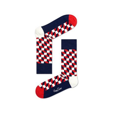 Happy Socks Filled Optic Socken mit geometrischem Muster  