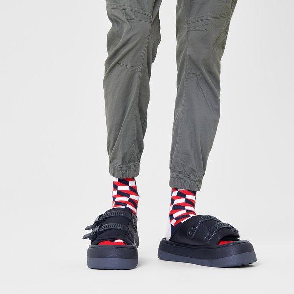 Happy Socks Filled Optic Calze con motivo geometrico  