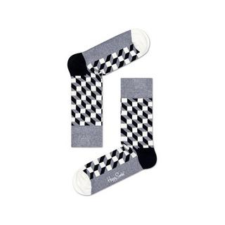 Happy Socks Filled Optic Blockmuster Socken  