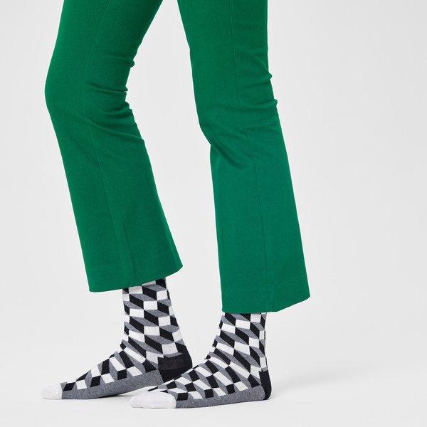 Happy Socks Filled Optic Blockmuster Socken  