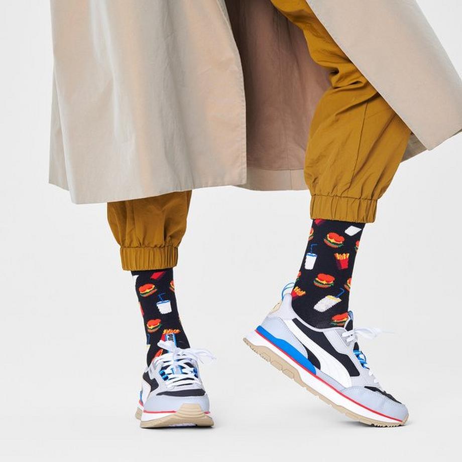 Happy Socks Calze fantasia Hamburger  