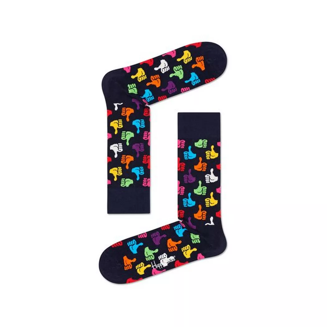 Happy Socks - Socken, für Damen, Black, Größe 36-40 9