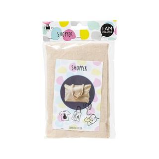I am Creative Shopper Borsa in tessuto 