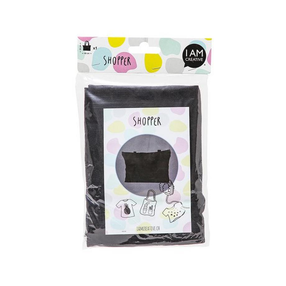 I am Creative Shopper Stofftasche 