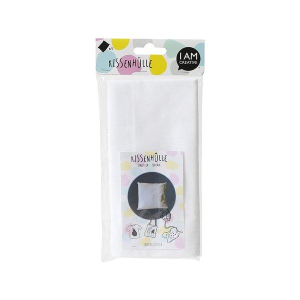 I am Creative Housse de coussin avec une fermeture éclair 