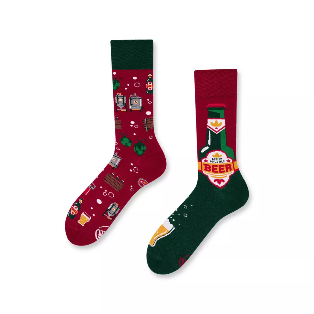 Many Mornings - Wadenlange Socken, für Herren, Multicolor, Größe 43-46 9