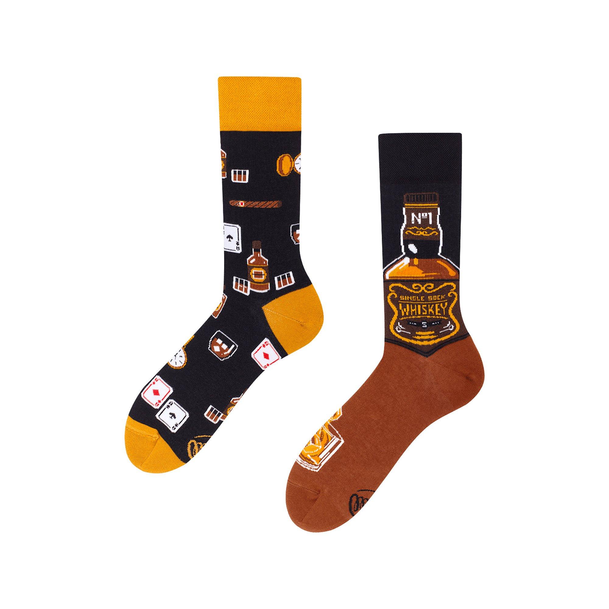 Many Mornings WHISKY Chaussettes hauteur mollet 