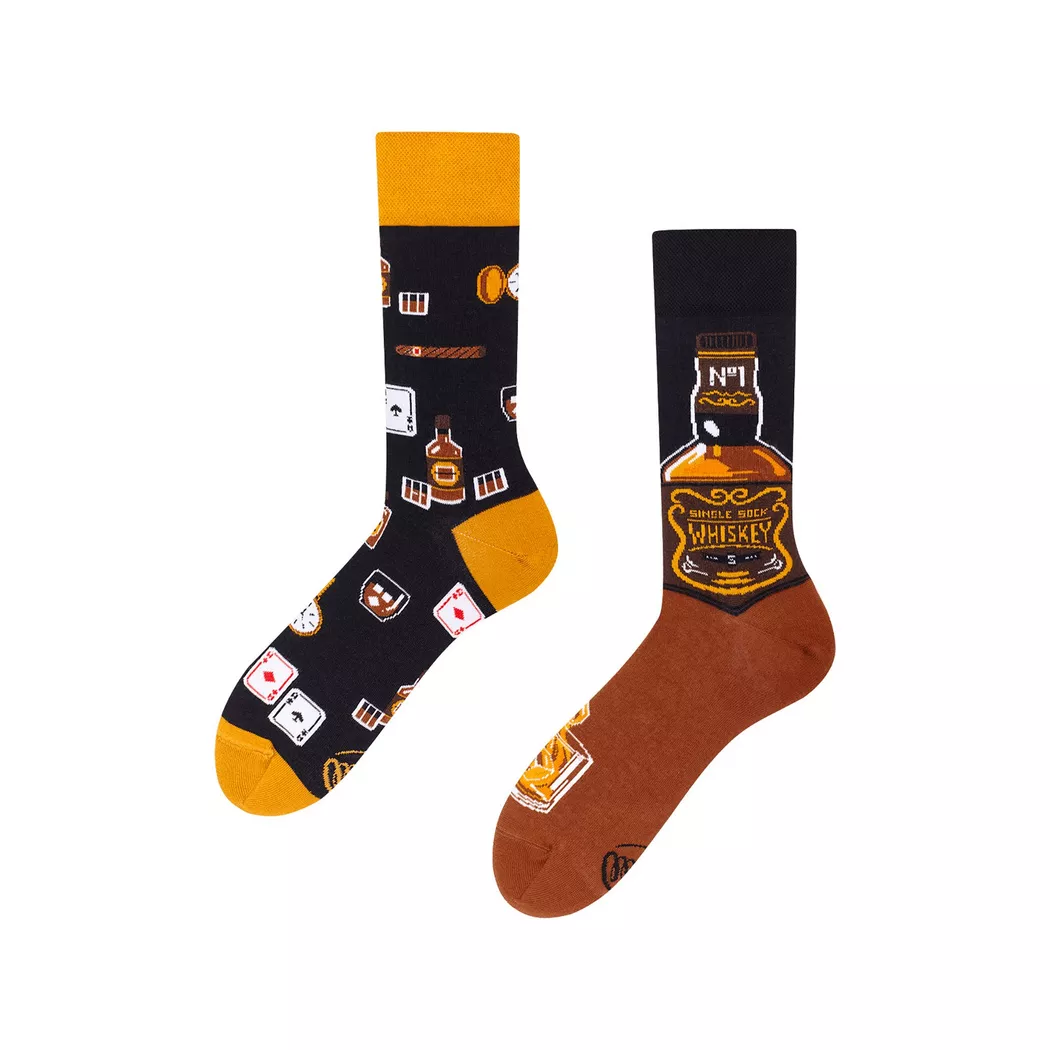 Many Mornings - Wadenlange Socken, für Herren, Multicolor, Größe 43-46 5