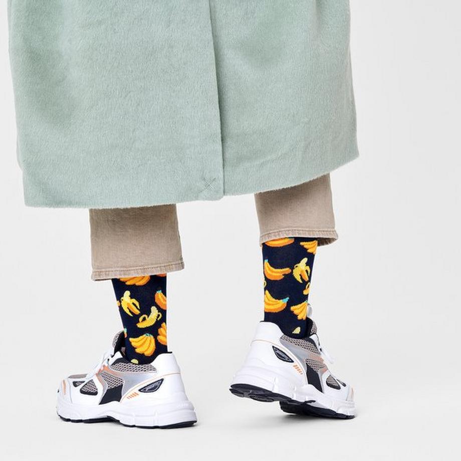 Happy Socks Calze motivo banana  