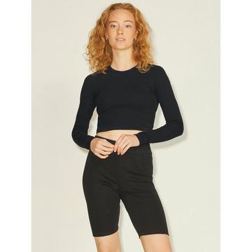 T-shirt girocollo, maniche lunghe