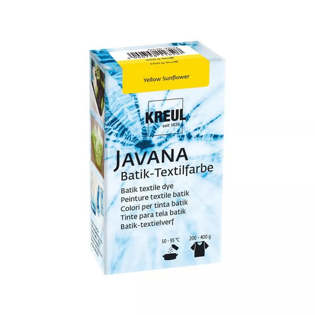 KREUL Javana Batik-Textilfarbe - Yellow Sunflower