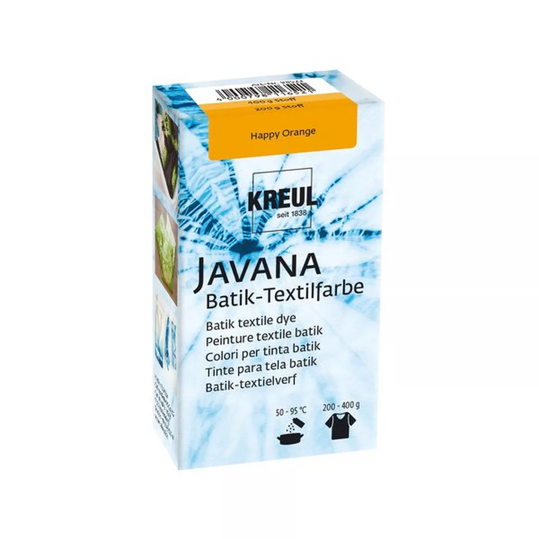 KREUL Javana Batik-Textilfarbe Happy Orange