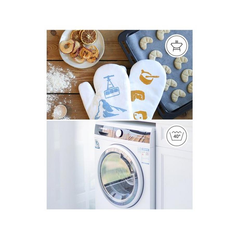 I am Creative Ofenhandschuh Topflappen mit Aufhänung 