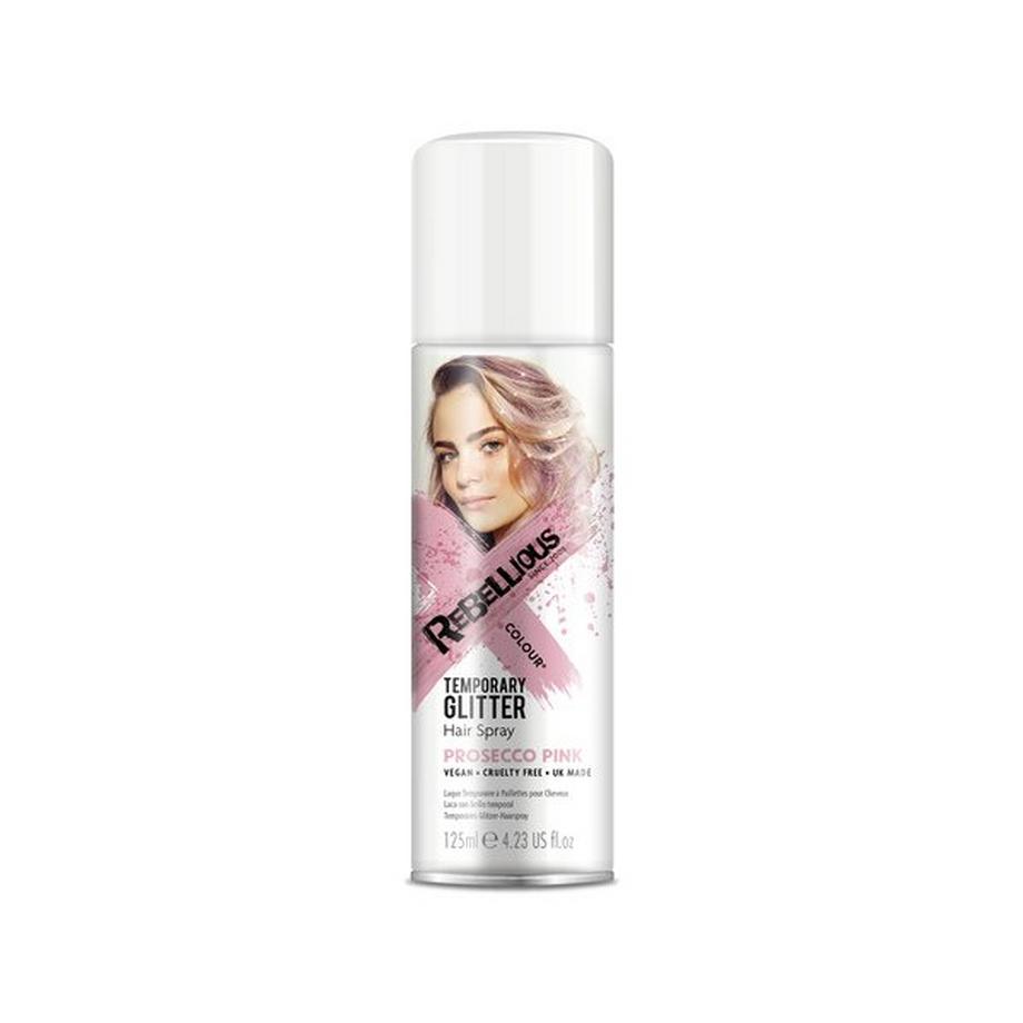 Rebellious Colour Prosecco Pink Glitter Glitter Spray Prosecco Rosa 