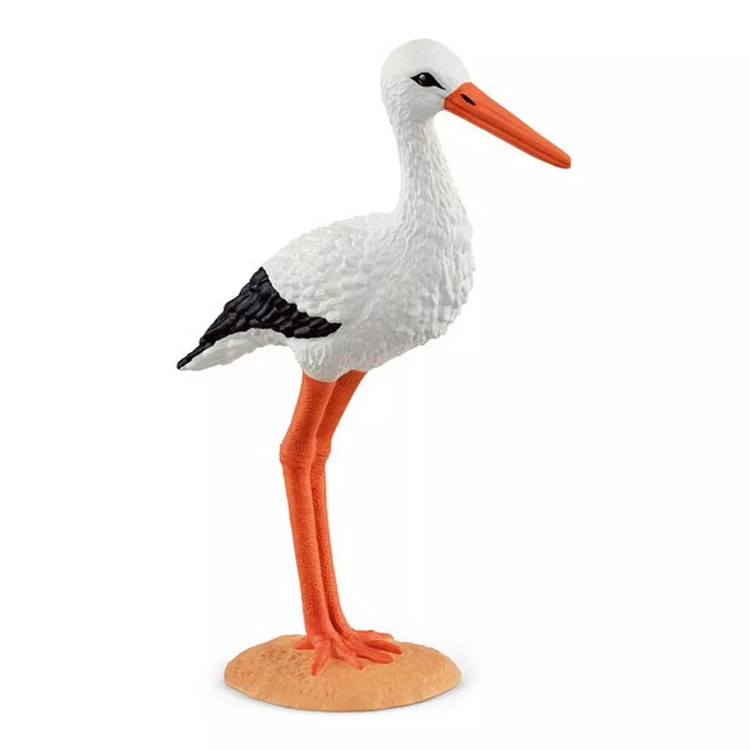 Schleich - 13936 Storch, Multicolor