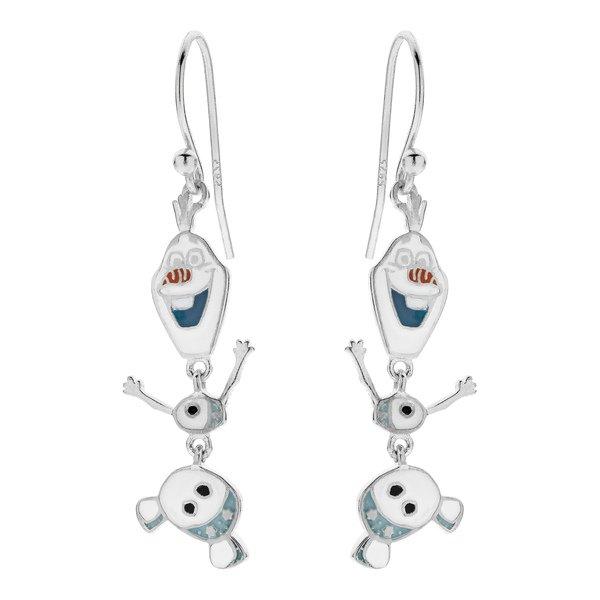 Image of Ohrringe Damen Weiss 27mm