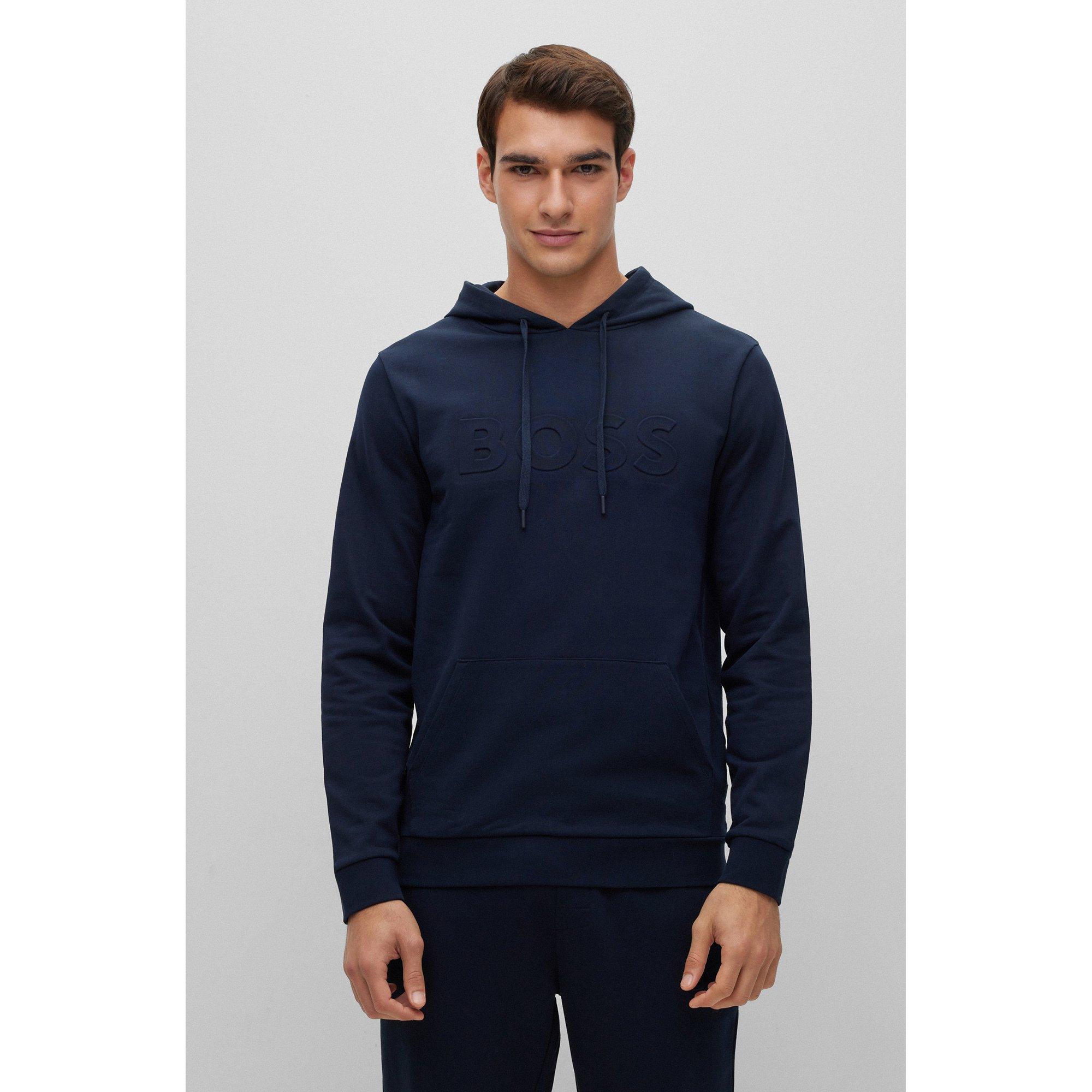 Image of Hoodie Herren Marine L