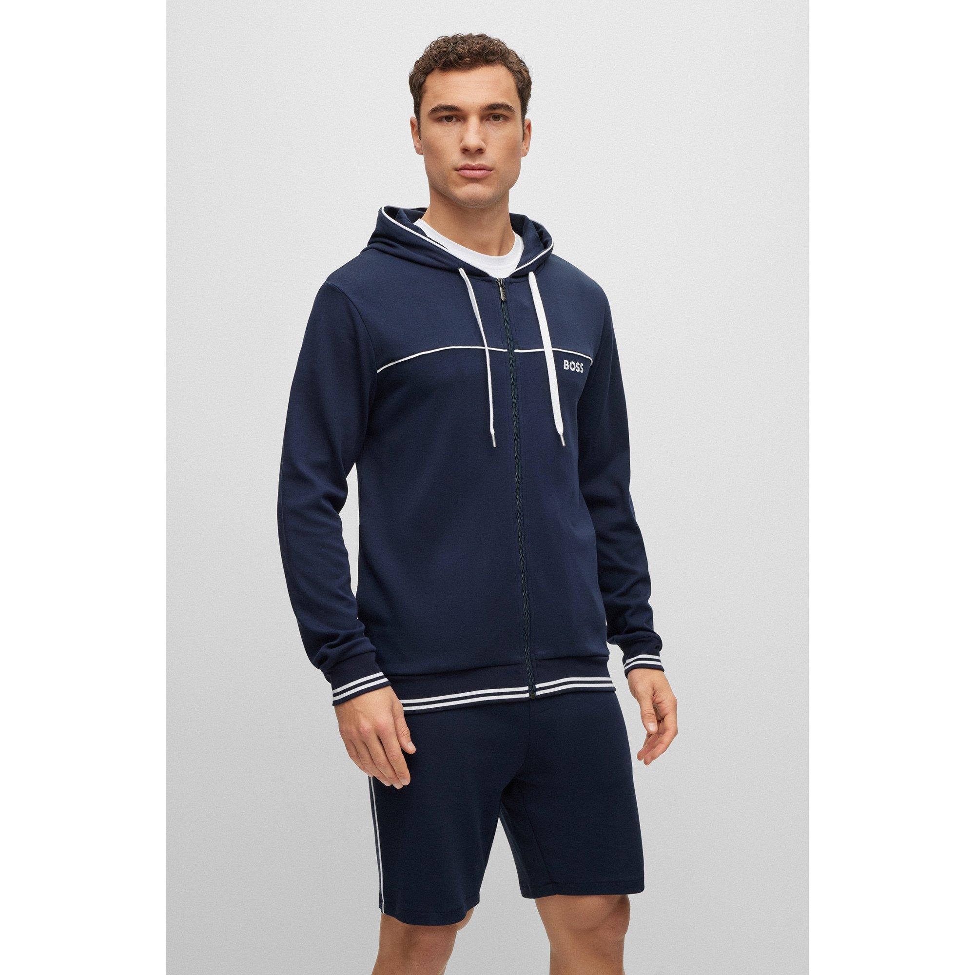 Image of Hoodie Mit Reissverschluss Herren Marine S