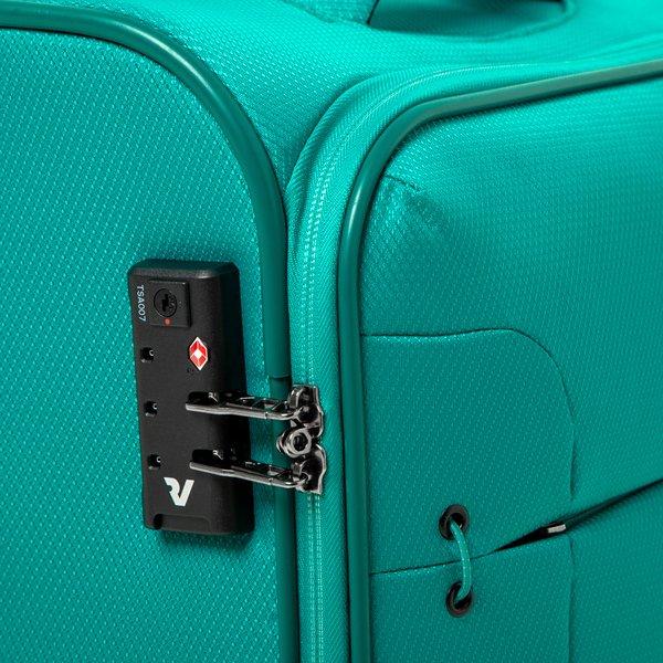 RONCATO 45cm, Valigia morbida, Upright Evolution Smeraldo