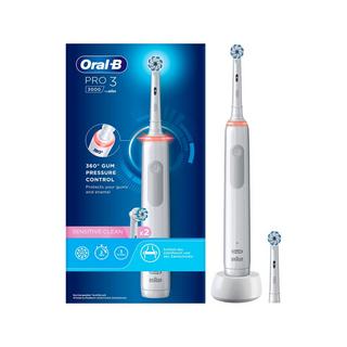 Oral-B Elektrische Zahnbürste Oral-B PRO 3 3000 Sens. Clean White JAS22 