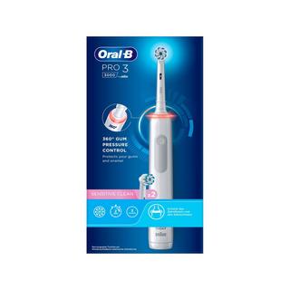 Oral-B Elektrische Zahnbürste Oral-B PRO 3 3000 Sens. Clean White JAS22 