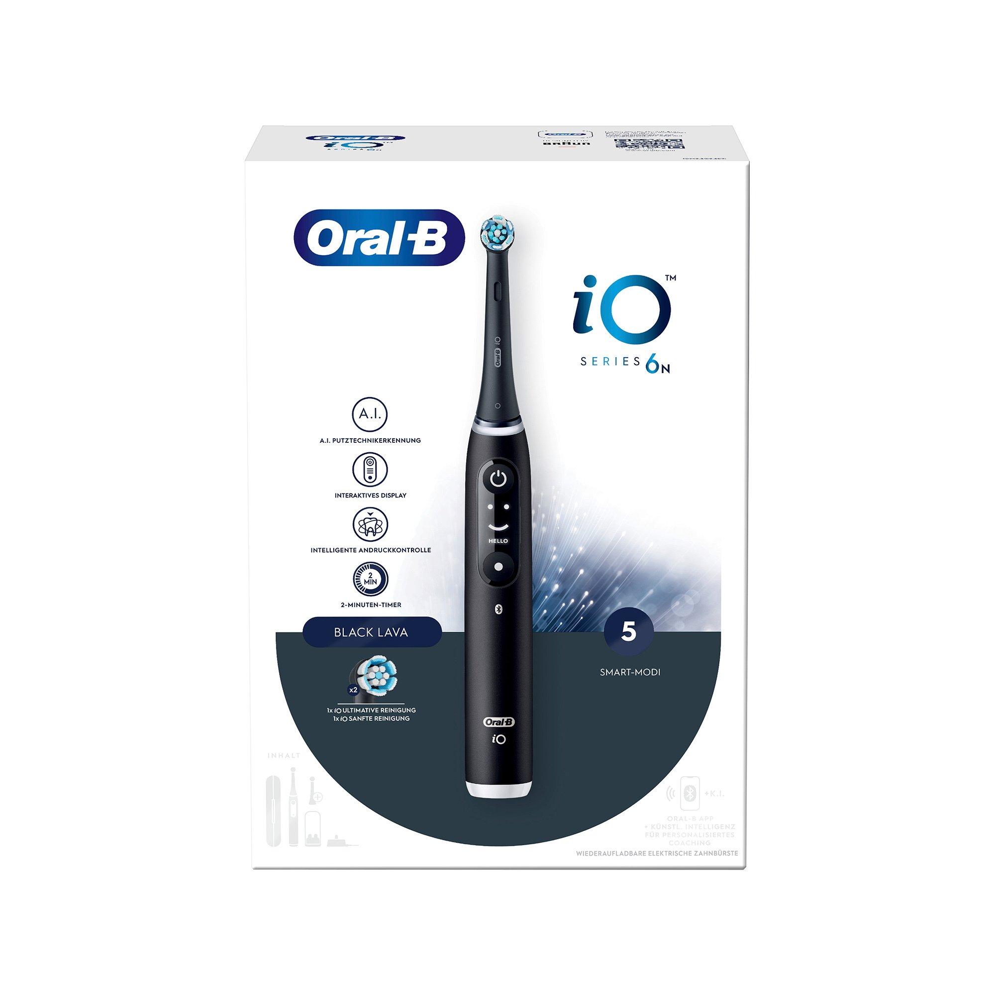 Oral-B Elektrische Zahnbürste Oral-B iO Series 6 Black Lava JAS22 