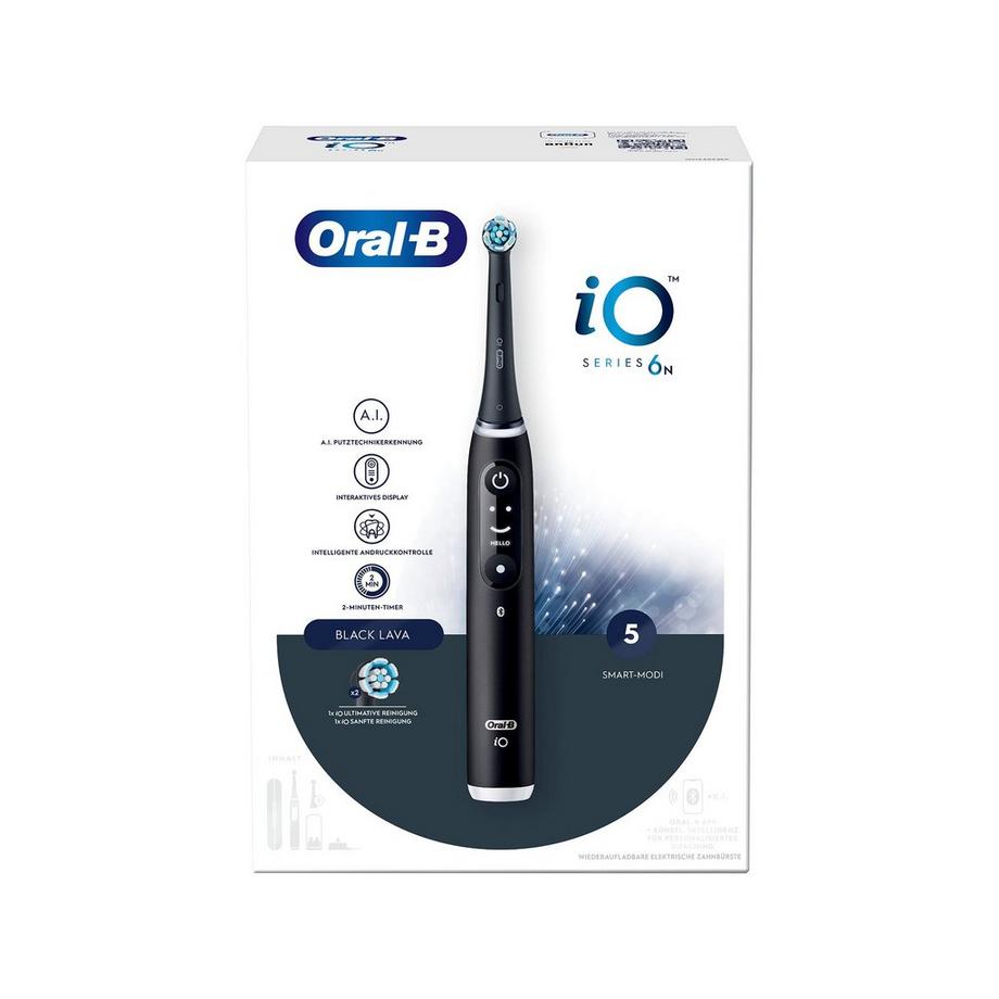 Oral-B Elektrische Zahnbürste Oral-B iO Series 6 Black Lava JAS22 