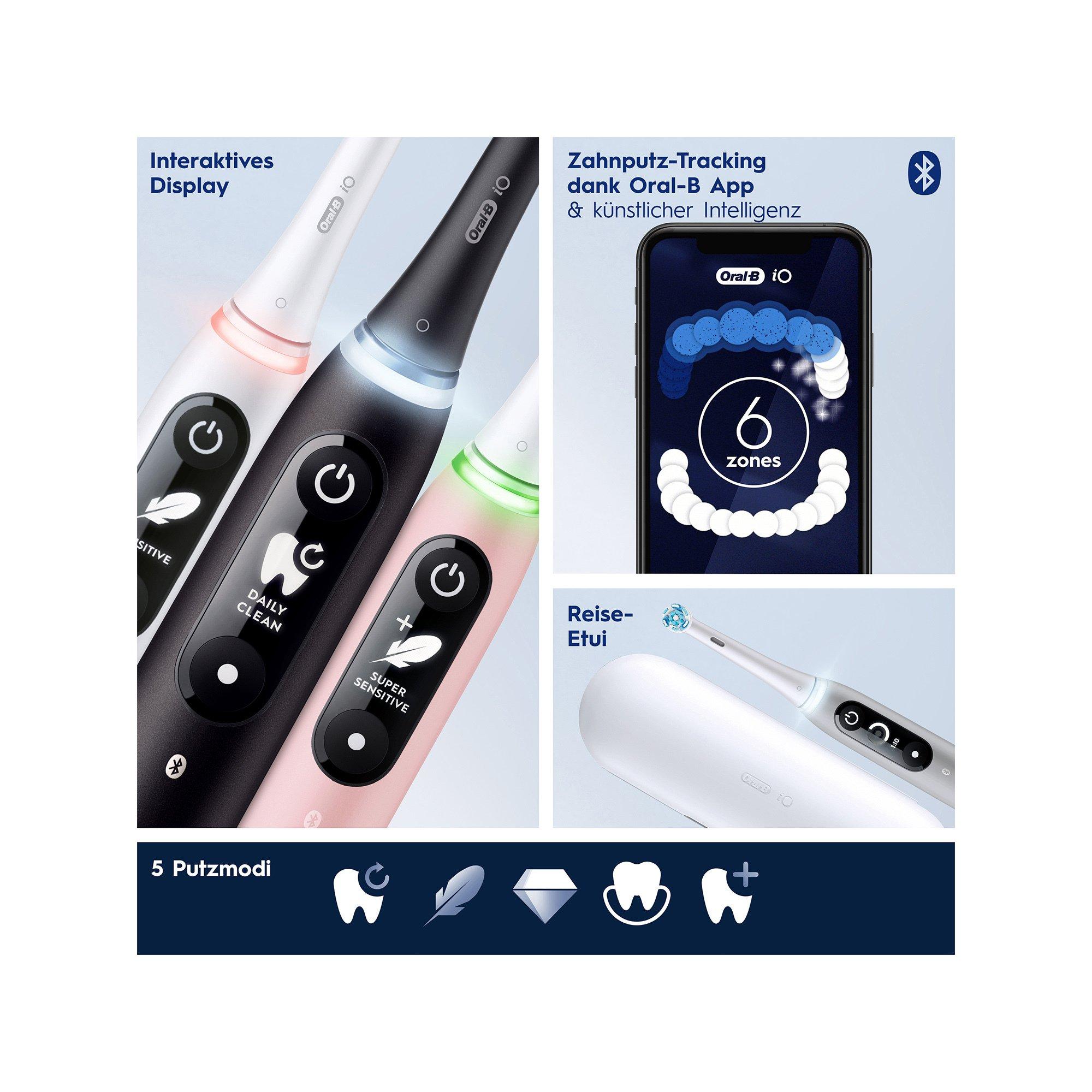 Oral-B Elektrische Zahnbürste Oral-B iO Series 6 Pink Sand JAS22 