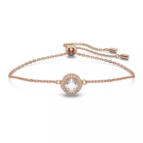 SWAROVSKI Simple Bracelet Couleur Or Rose 1