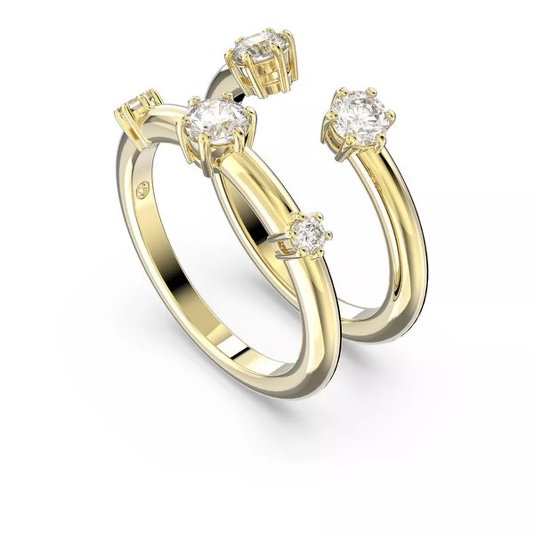 Swarovski - Ring, Constella, 58, Goldfarben