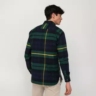 TOMMY HILFIGER Camicia, Classic Fit, manica lunga BLOWN UP BLACKWATCH Verde 1