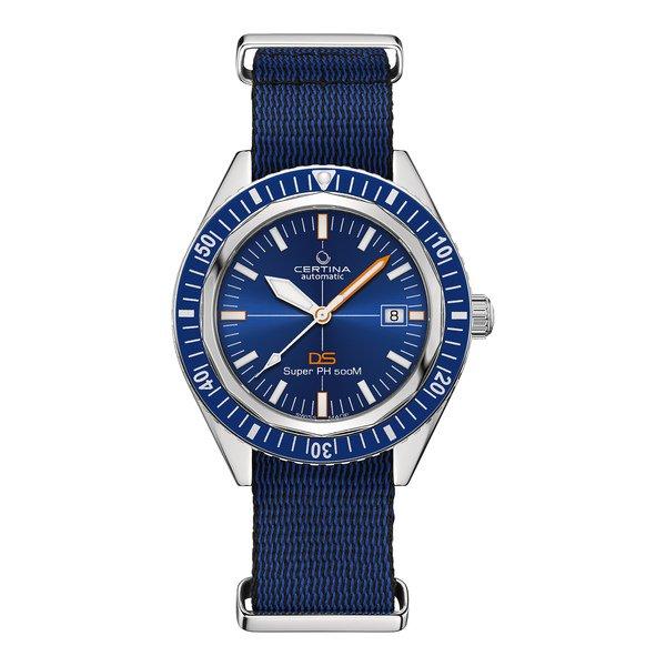 Image of Automatikuhr Unisex Blau 43mm