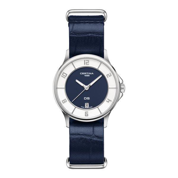 Image of Analoguhr Unisex Blau 35mm