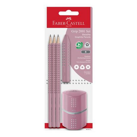 Faber-Castell Bleistifte Set Grip 2001 