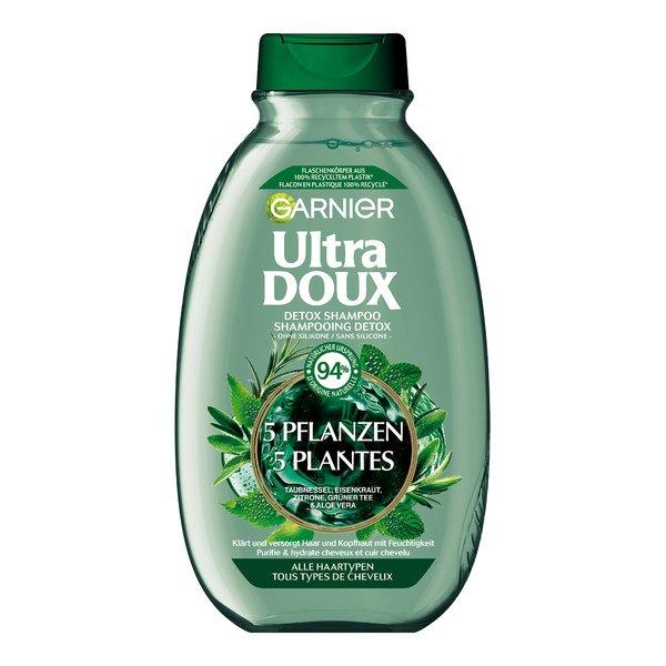 Image of Ultra Doux 5 PLA Ultra Doux Detox Shampoo Mit Grüner Tee & 5 Pflanzen - 300ml