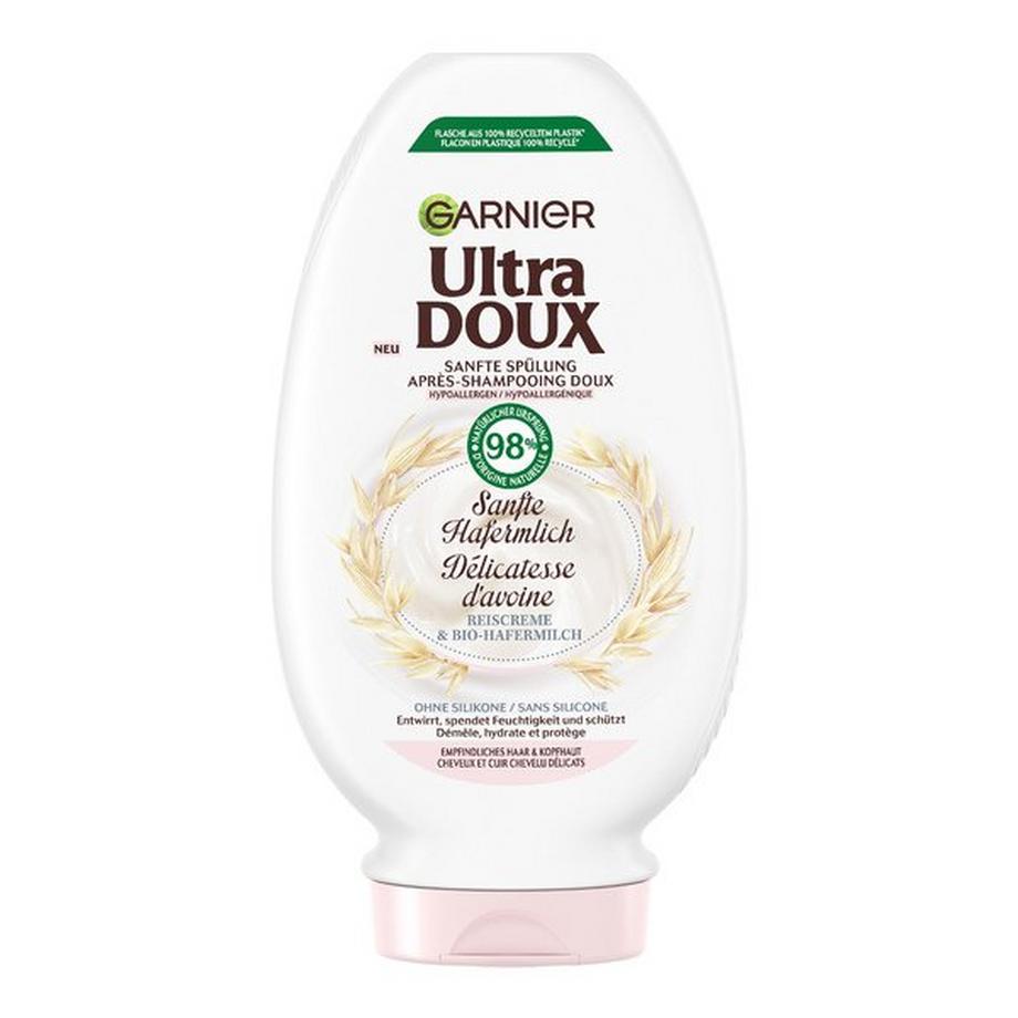 GARNIER DELICATESSE Ultra Doux Après-Shampooing Délicatesse d'Avoine, À La Crème De Riz Et Au Lait D'Avoine 