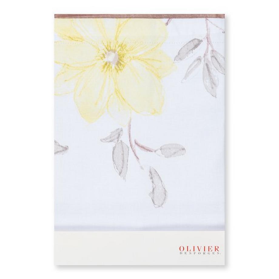 Olivier Desforges Guinguette Taie d'oreiller à motif floral  