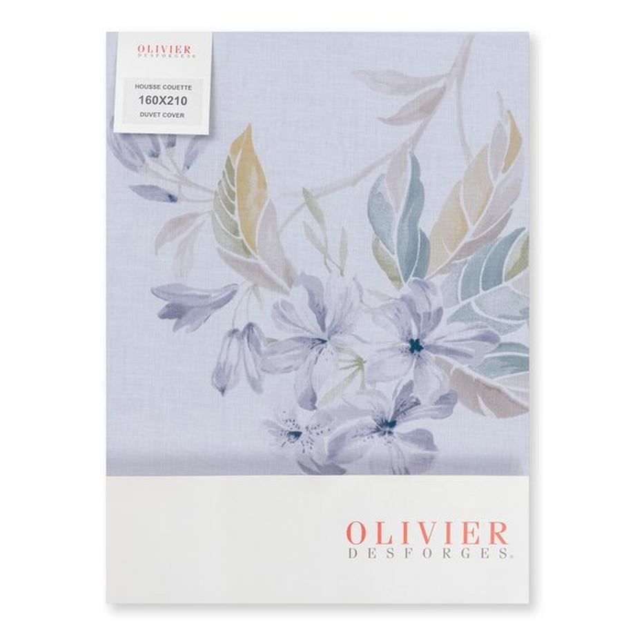 Olivier Desforges Diane Prame Housse de couette florale  